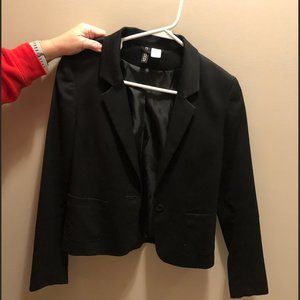 Women's black blazer